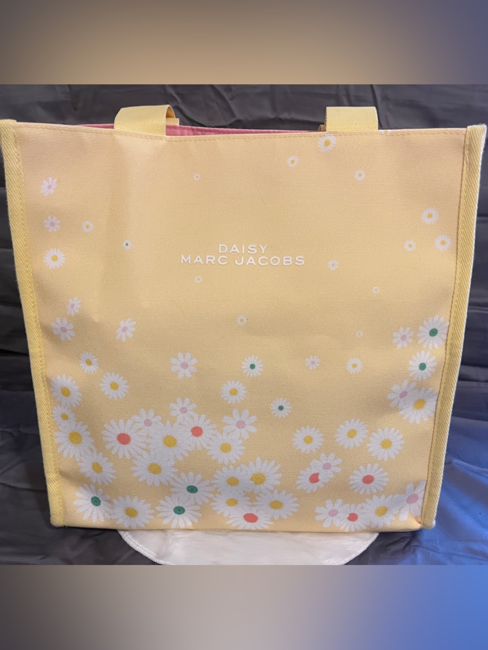 Marc Jacobs Daisy Yellow Floral Tote